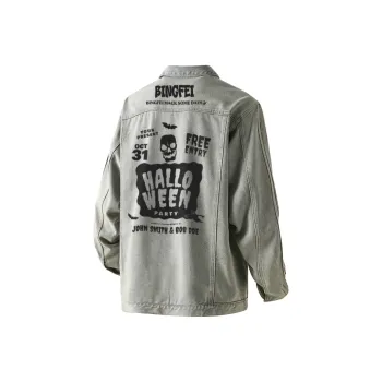 Ice Flying Denim Jackets Unisex