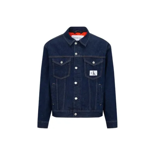 CK/Calvin Klein Denim Jacket Men's Denim Dark Blue