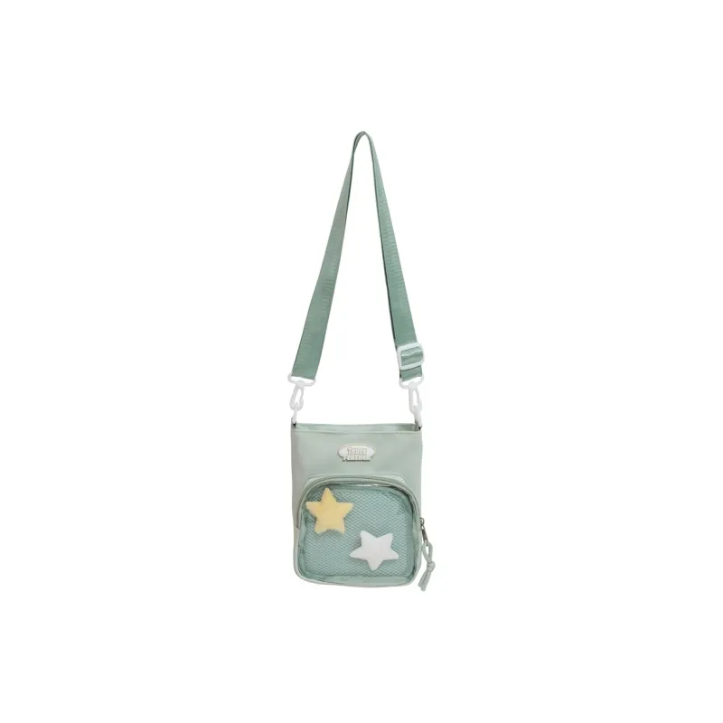 OUZIHUANG Nylon Crossbody Bag Regular Women's Black/White/Light Pink/Light Green/Light Yellow/Light Blue-11