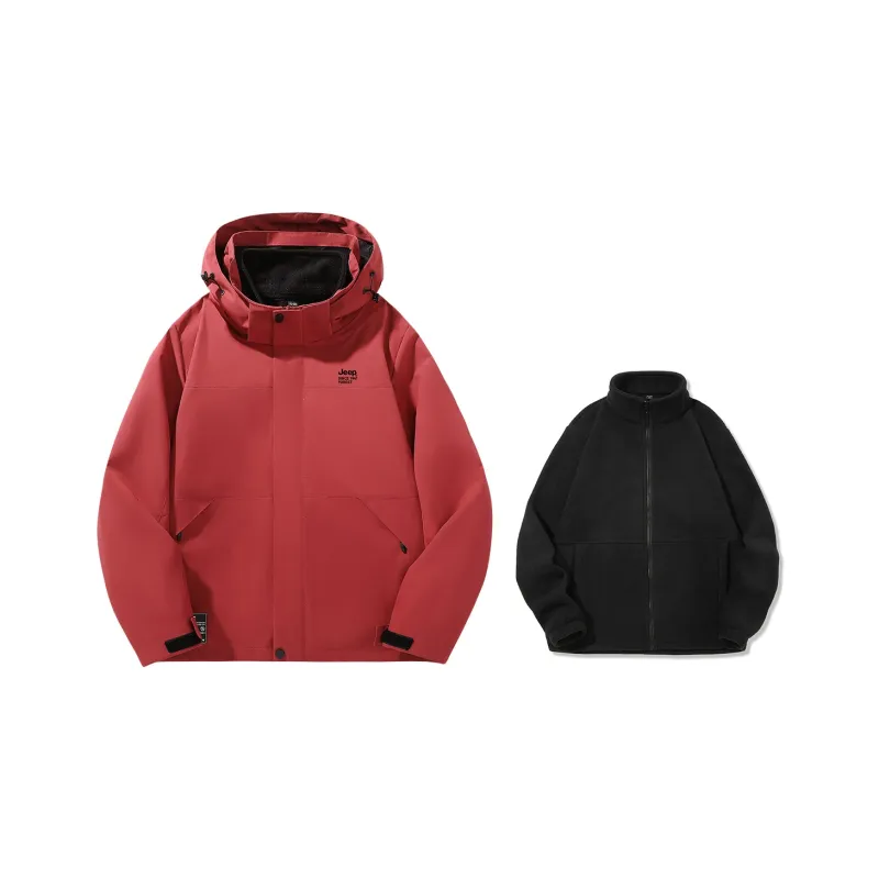 Jeep Windbreaker Jacket Trench Coat Unisex-69