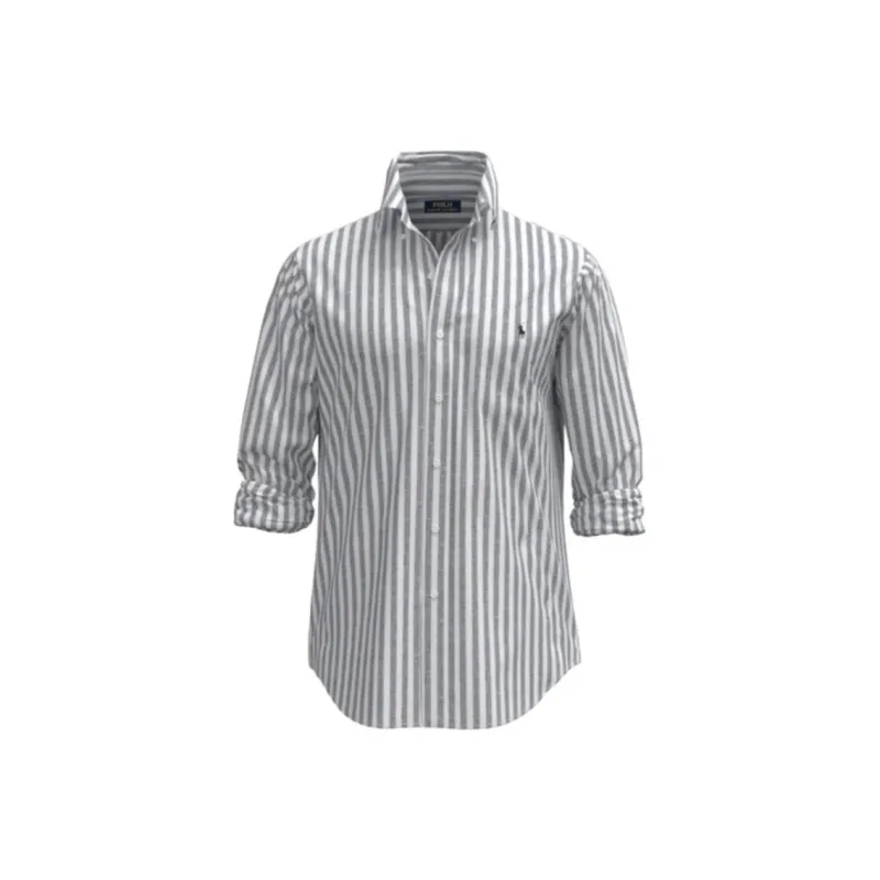 Polo Ralph Lauren Shirt Men's White Blue-0