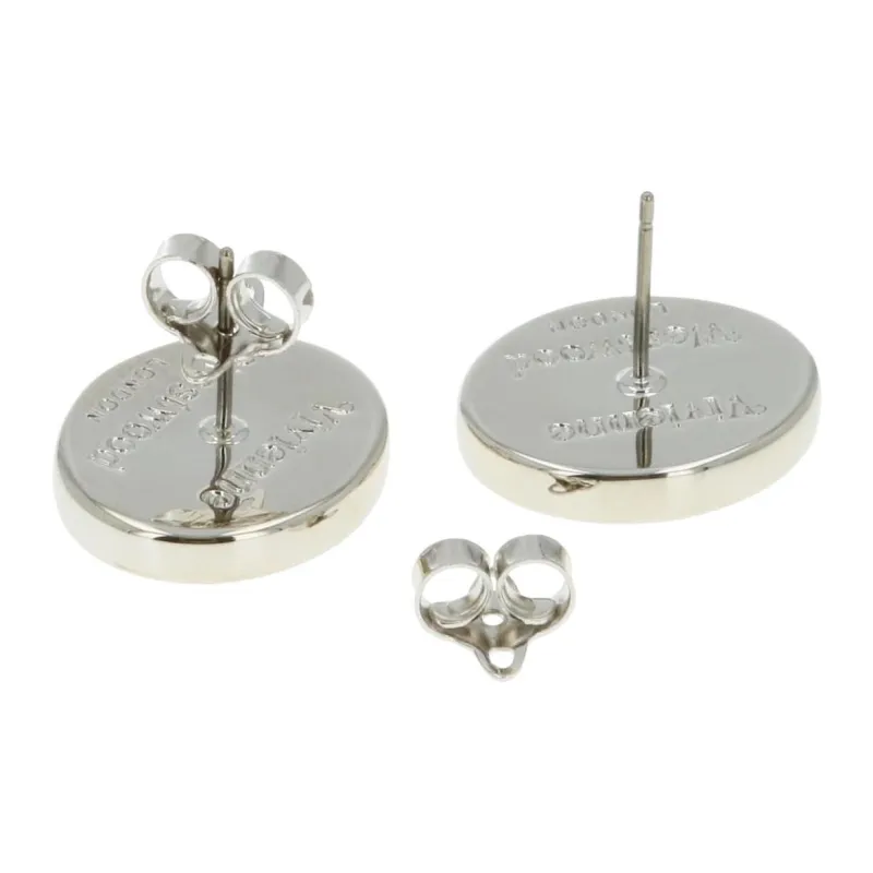 Vivienne Westwood Brass Stud Earrings Women's Pink-2
