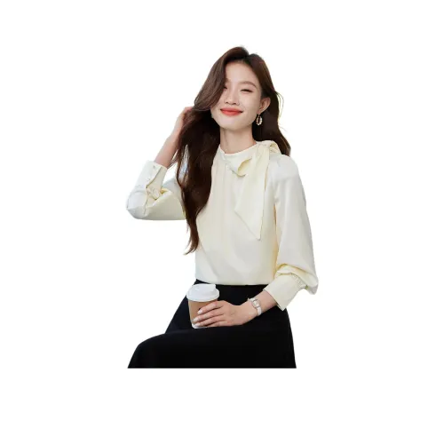 Love Elaine Shirt Women's Beige Apricot