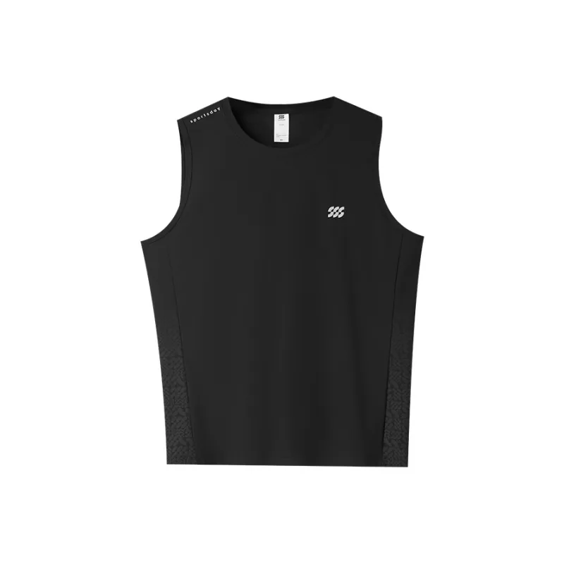 HLA Tank Tops Men Navy Blue 03-0