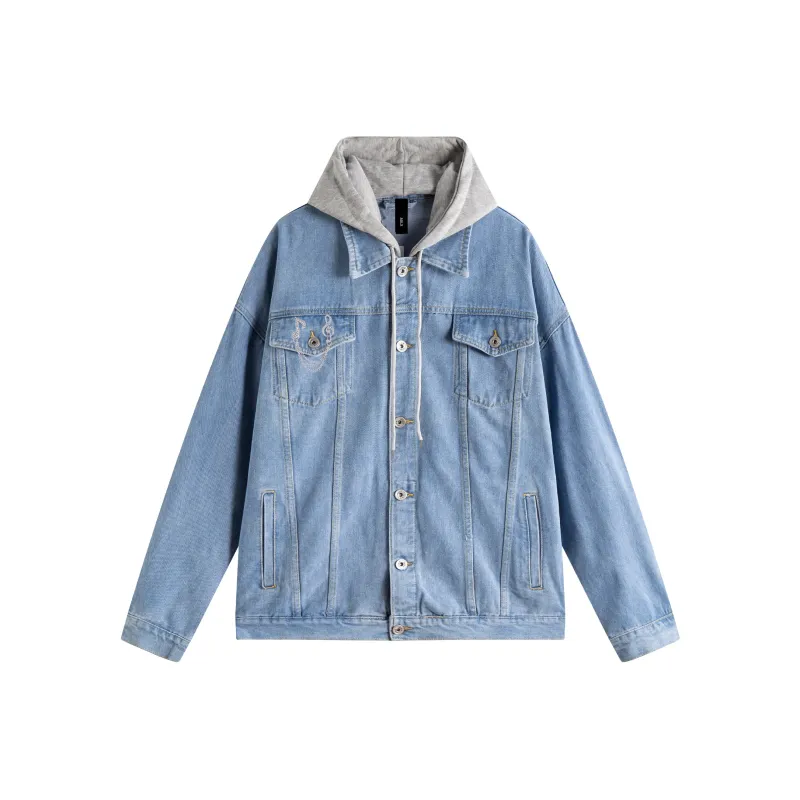 Aolx Denim Jackets Unisex-2