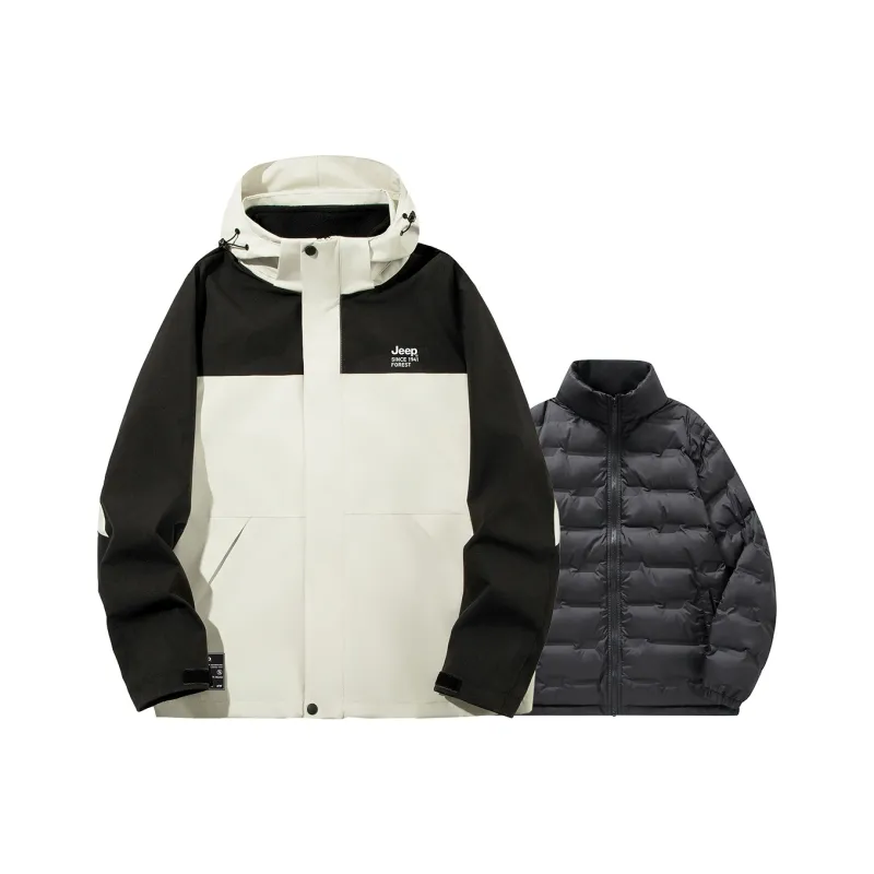Jeep Windbreaker Jacket Trench Coat Unisex-71