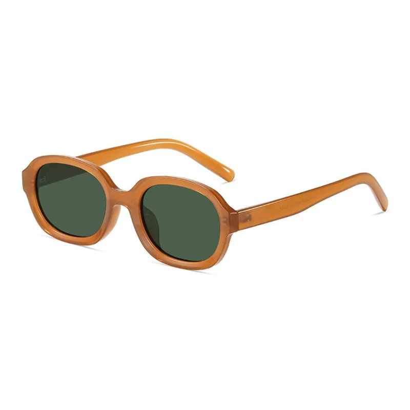 Yamaichi Maru TR90 Oval Sunglasses Unisex-3