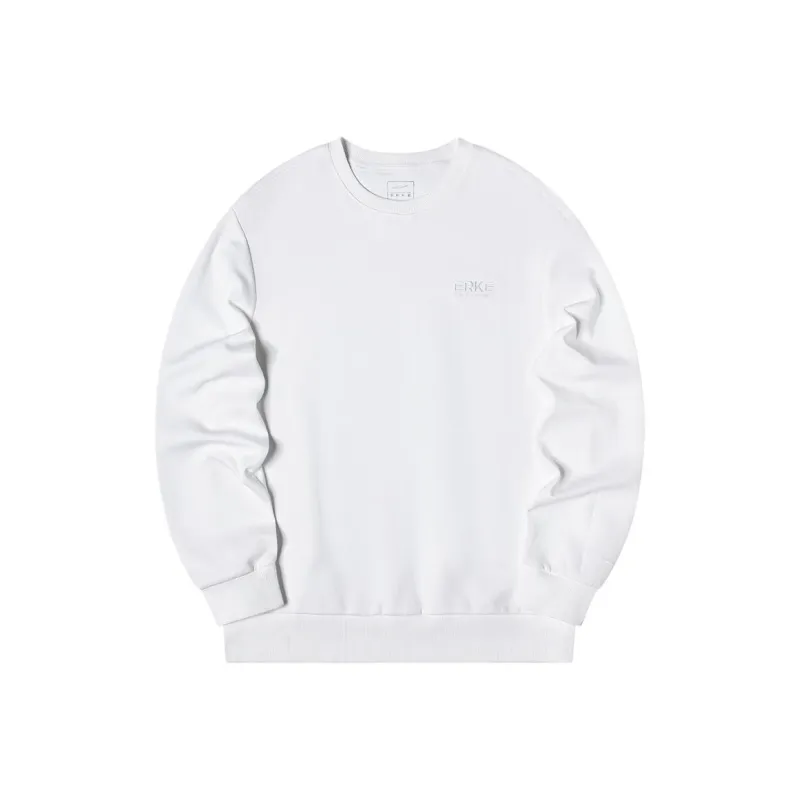 Erke Variety Training Collection Sweatshirt Men's True White-0