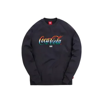 KITH X Coca Cola Striped Crewneck