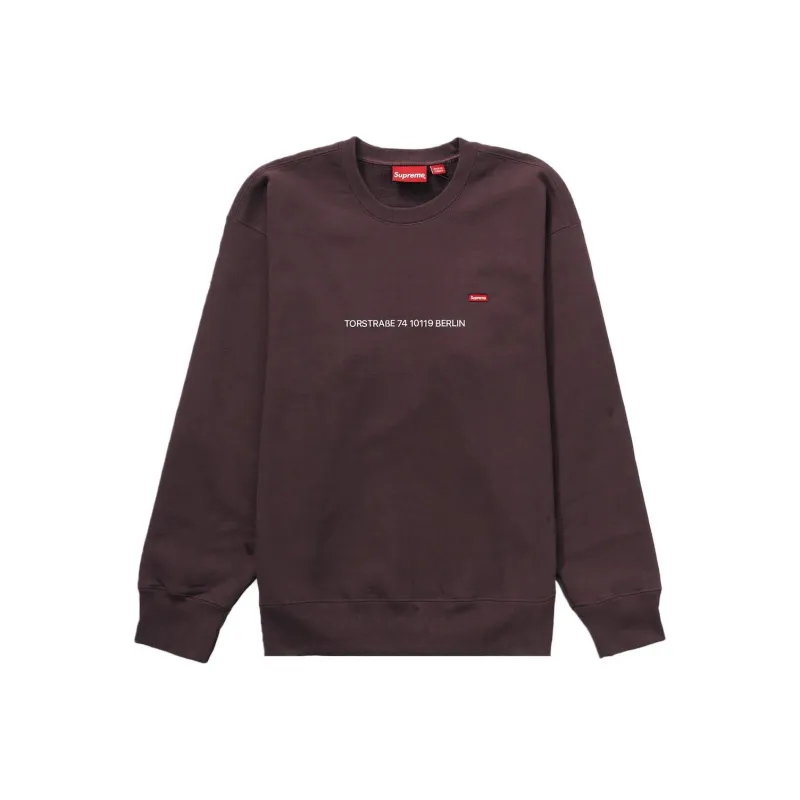 Supreme Small Box Crewneck Berlin Shop Exclusive-0