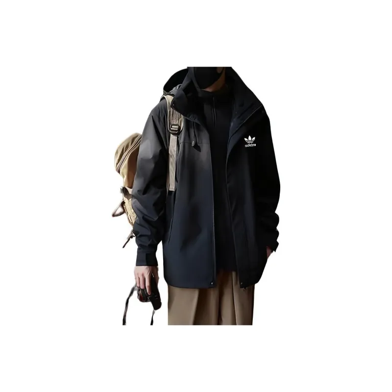 Adidas Windbreaker Jacket Unisex Black-0
