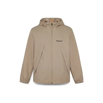 Timberland Outdoor Hiking Waterproof And Windproof Windbreaker Jacket Men's Taupe