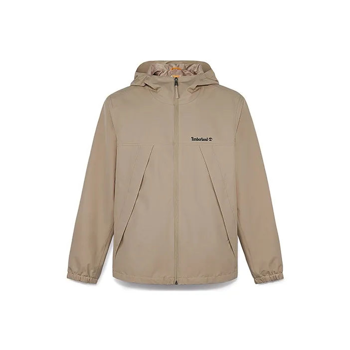 Timberland Outdoor Hiking Waterproof And Windproof Windbreaker Jacket Men's Taupe-0