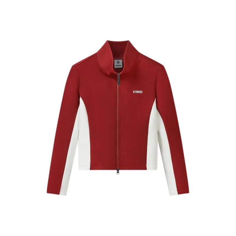 K·SWISS Jackets Unisex Millet Barn Red-0