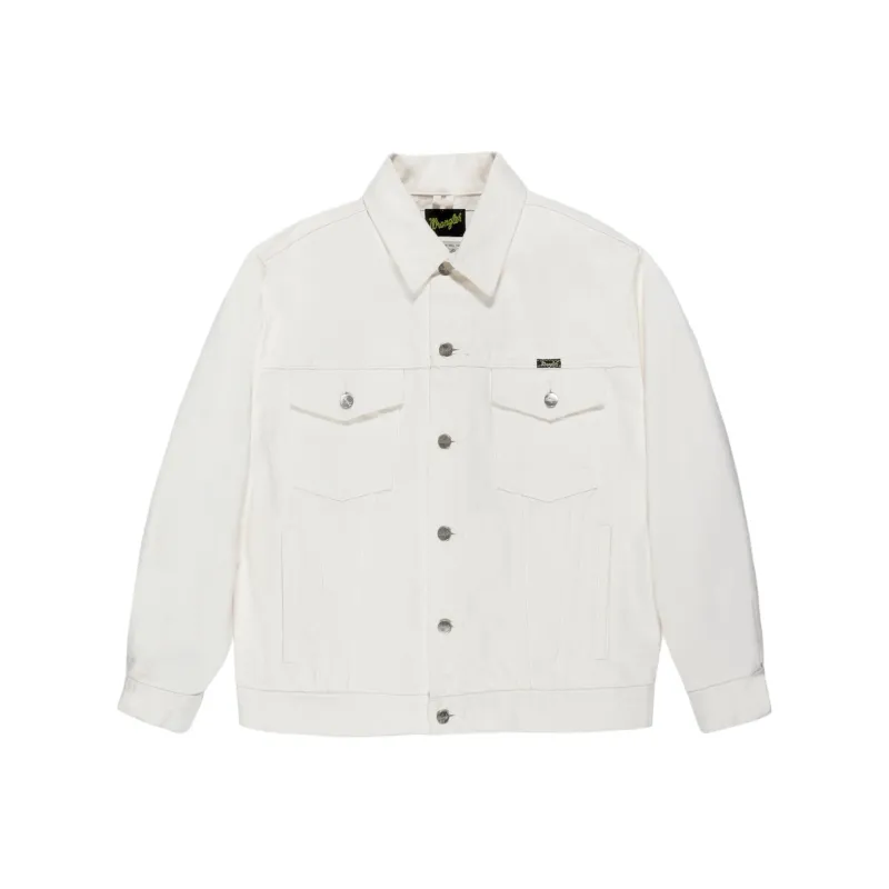 WACKO MARIA x WRANGLER SS24 Denim Jacket Unisex White-0