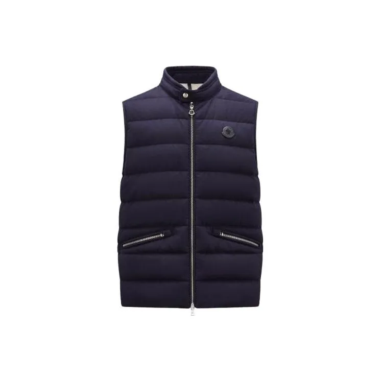 Moncler Gallienne Logo patch Padded Gilet-0