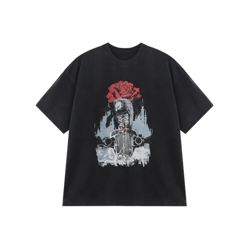 RED·H T Shirts Unisex Black-0