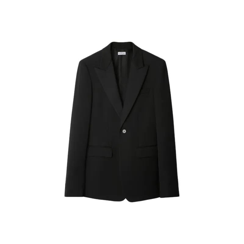 Burberry FW24 Business Suit Coat Men's Black-0