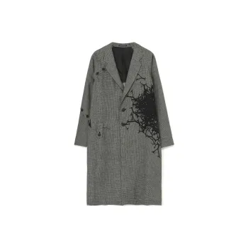 Yohji Yamamoto SS24 Jackets Coats Men's Gray