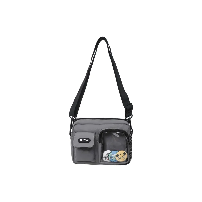 OUZIHUANG Nylon Shoulder Bag Unisex Multicolor-5