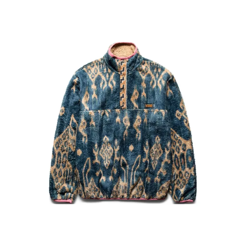 Kapital Java Kasuri Fleece Pullover-0