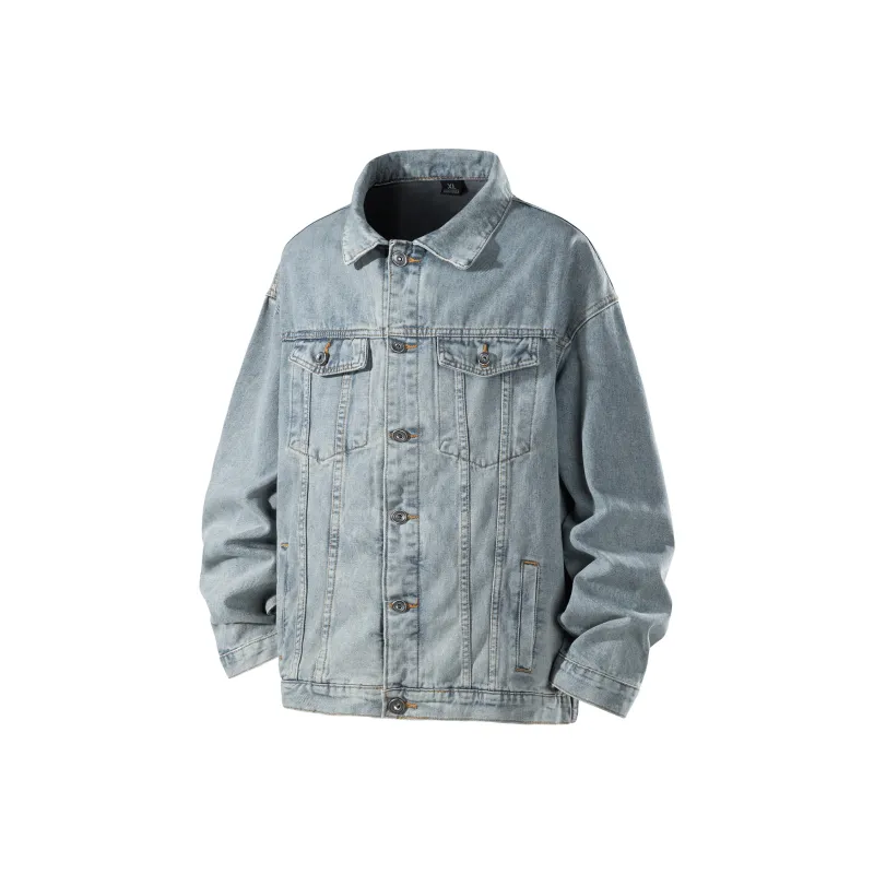 MERRTO Denim Jackets Unisex-16