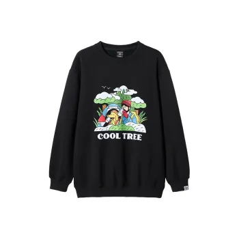 WAYNEXZAVIER Sweatshirts Men Black