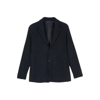 Homme Plissé Issey Miyake Plissé Single Breasted Blazer