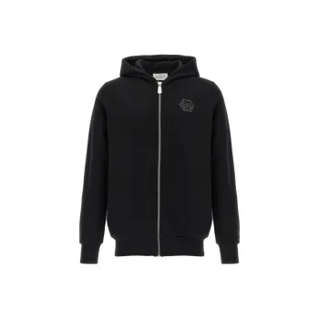 PHILIPP PLEIN Logo patch Hoodie