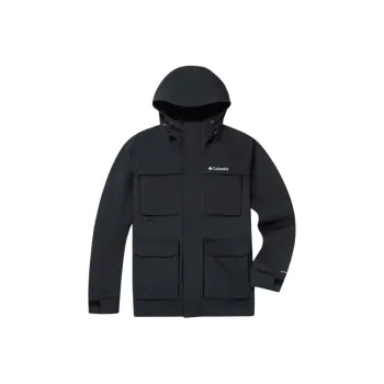 Columbia Waterproof And Windproof Windbreaker Jacket Men's Black