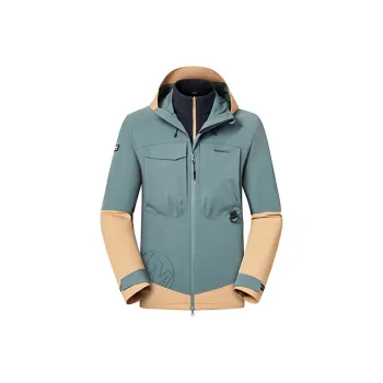 MERRELL Windproof Thermal Windbreaker Jacket Unisex Army Green