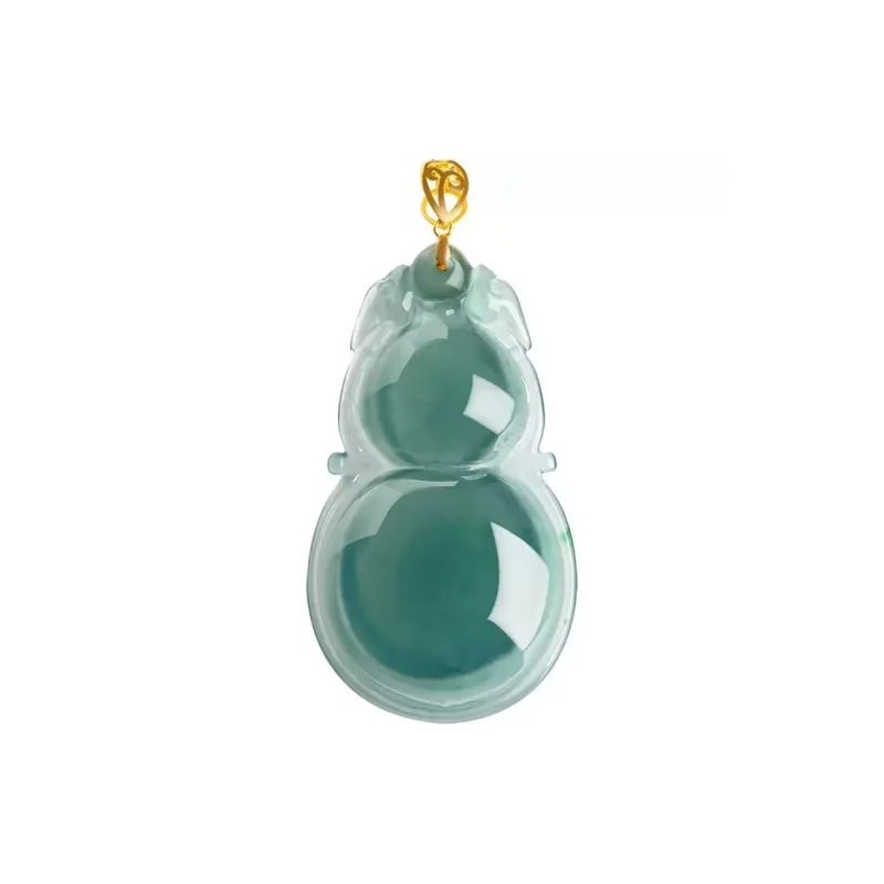 HUWEI Glutinous Jade Jadeite Necklaces Women's-0
