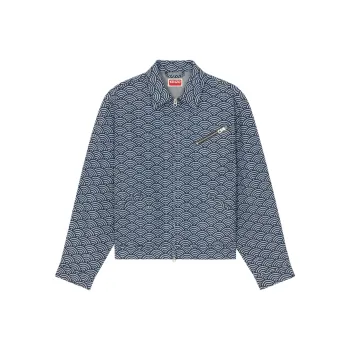 KENZO 'KENZO Seigaiha' Denim Jacket