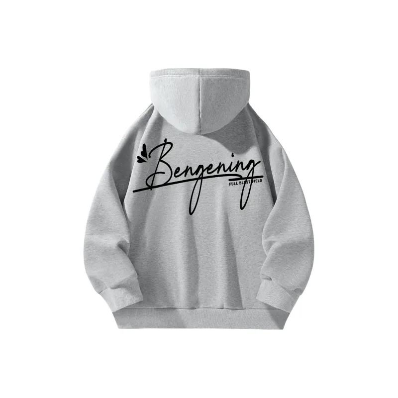 BENGEN Jackets Coats Unisex Black-4