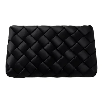 Loeffler Randall Blended Material Clutch Medium Size Women's Black
