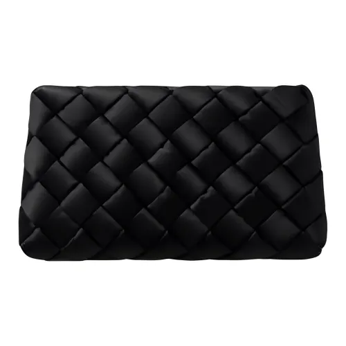 Loeffler Randall Blended Material Clutch Medium Size Women's Black