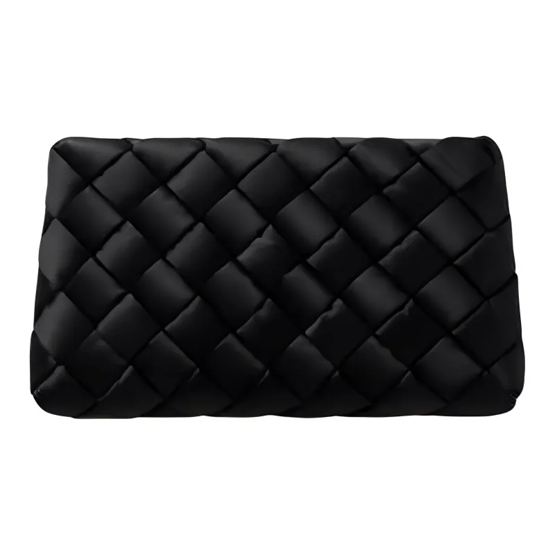 Loeffler Randall Blended Material Clutch Medium Size Women's Black-0