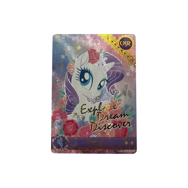 KAYOU Rarity My Little Pony, Rainbow Bag Fourth Edition USR Card IP/Anime Cards 1 Pc-0