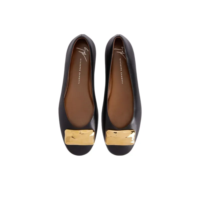 Giuseppe Zanotti Georgia Stone Ballet Flats Women's-4