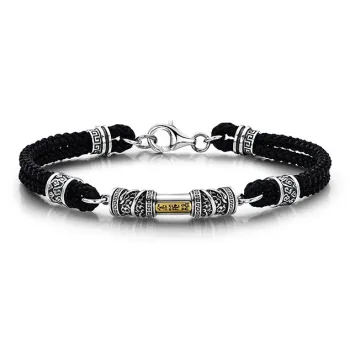 MYSH S925 Silver Bracelets Men's
