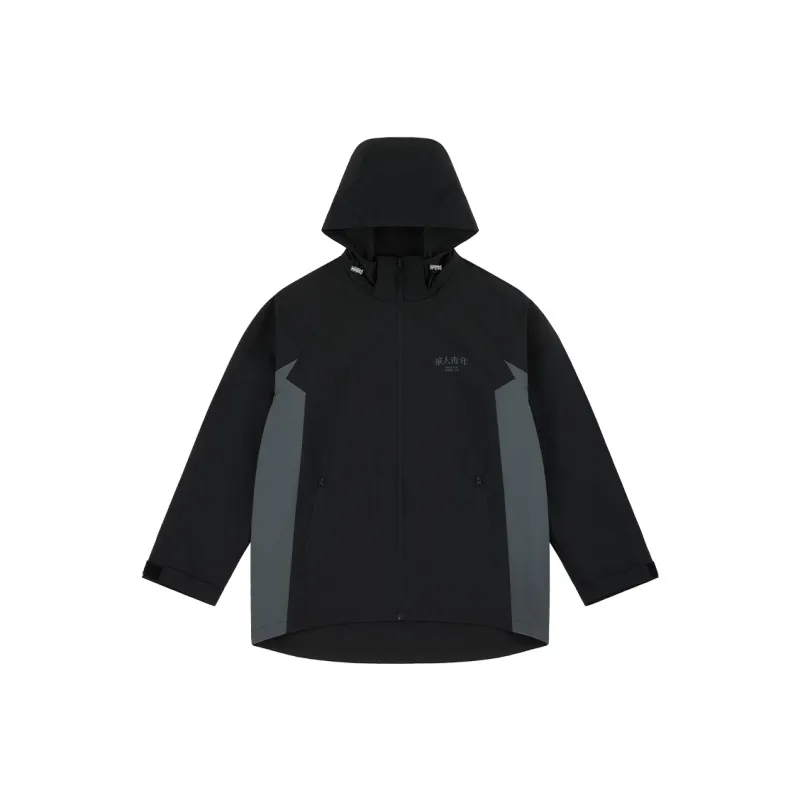 OCCUPY Basic Logo Series Jacket Unisex Black-0