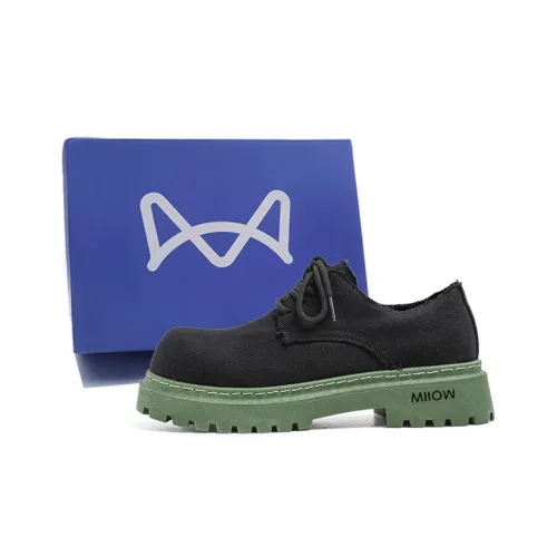 MIIOW Casual Shoes Men's Black Green