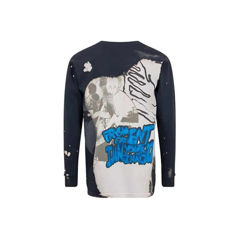 Travis Scott X Fragement Kaws ''Cactus Jack'' L/S T-shirt-1