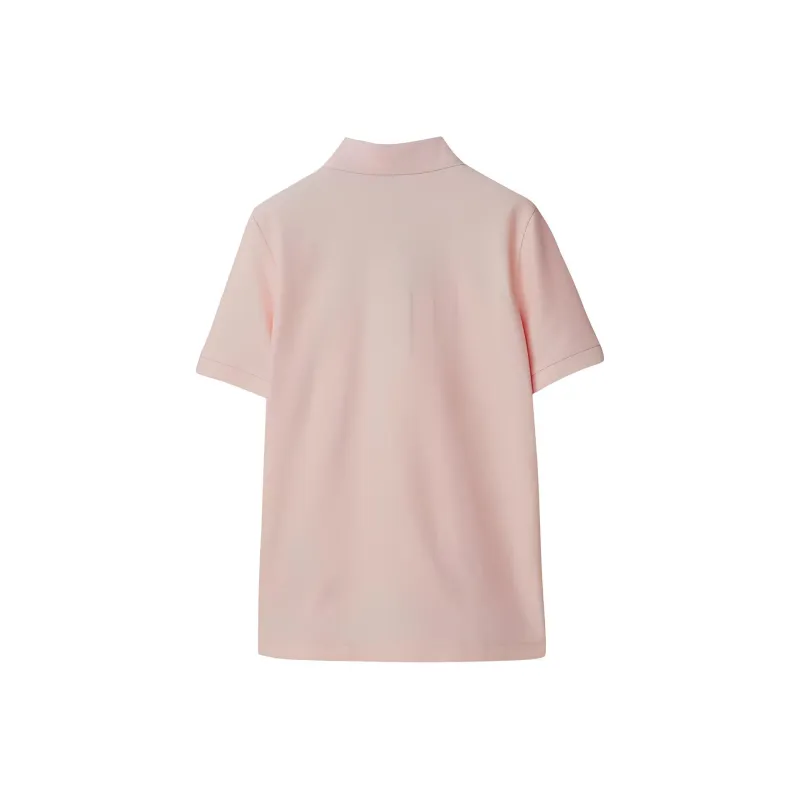 Burberry SS24 Polo Shirt Women's Snowflake Stone Pink-1