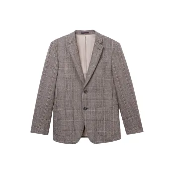 DANIEL HECHTER Business Suit Men's Coffee