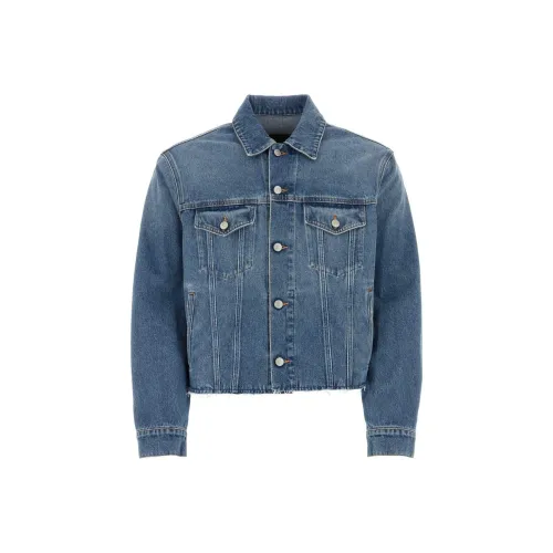 Nike Yoga Luxe Womens Hoodie Frayed Edge Denim Jacket
