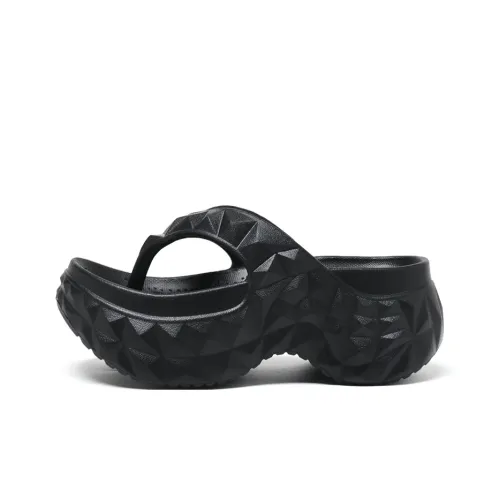 Mulinsen Flip Flops Women's Black