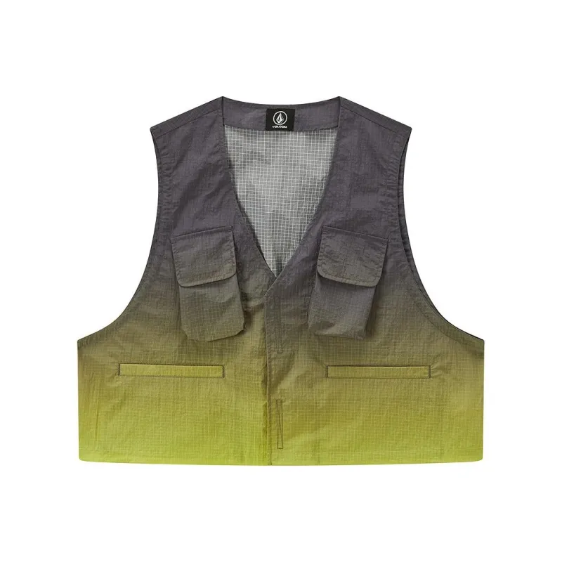VOLCOM Vests Men AYW Yellow Green-0