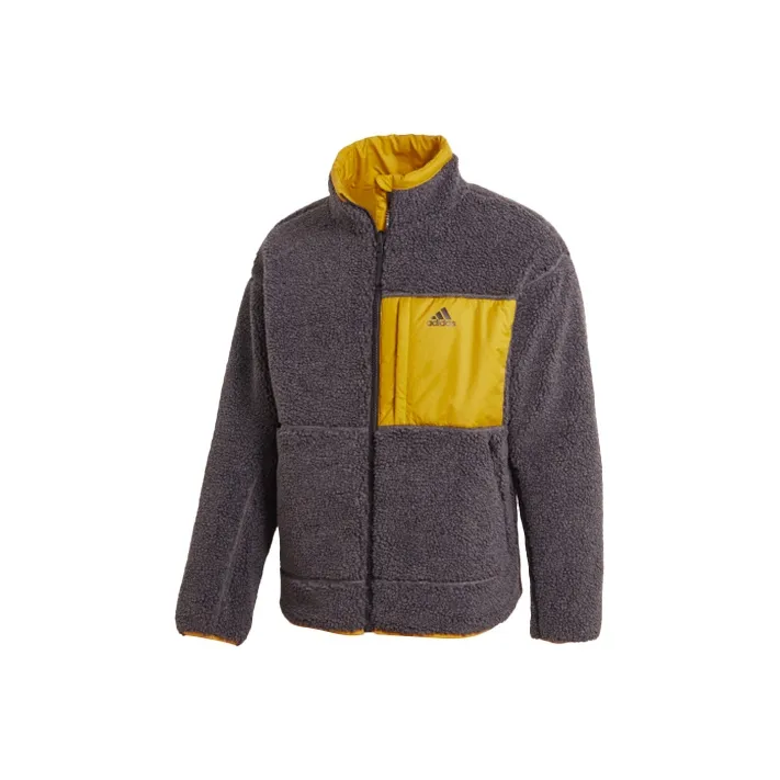 Adidas Puffer Jacket Men's Dark Heather Gray-0
