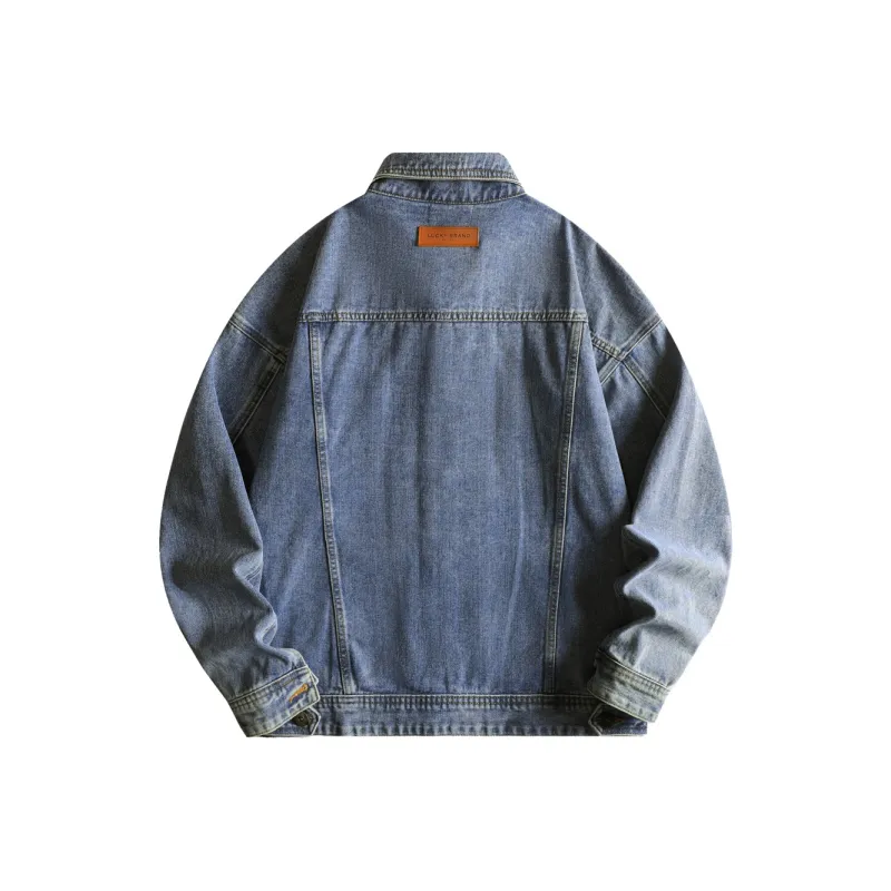 LUCKY BRAND Denim Jacket Unisex Blue-0